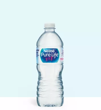 Nestlé® Pure Life® 500 ml Purified Water 16.9 oz bottle of nestle pure life purified water