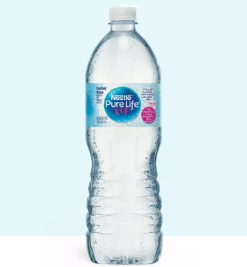 Nestlé® Pure Life® 1 L Purified Water 1 liter bottle of nestle pure life purified water